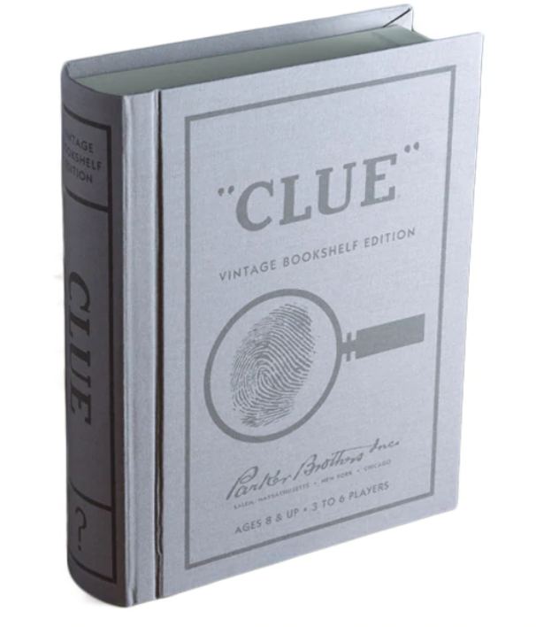 Clue | Vintage Bookshelf Edition