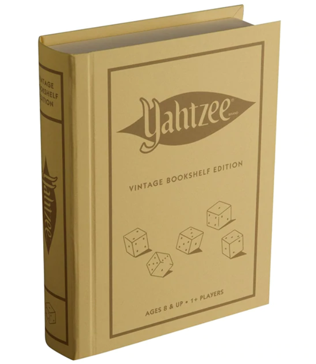Yahtzee | Vintage Bookshelf Edition