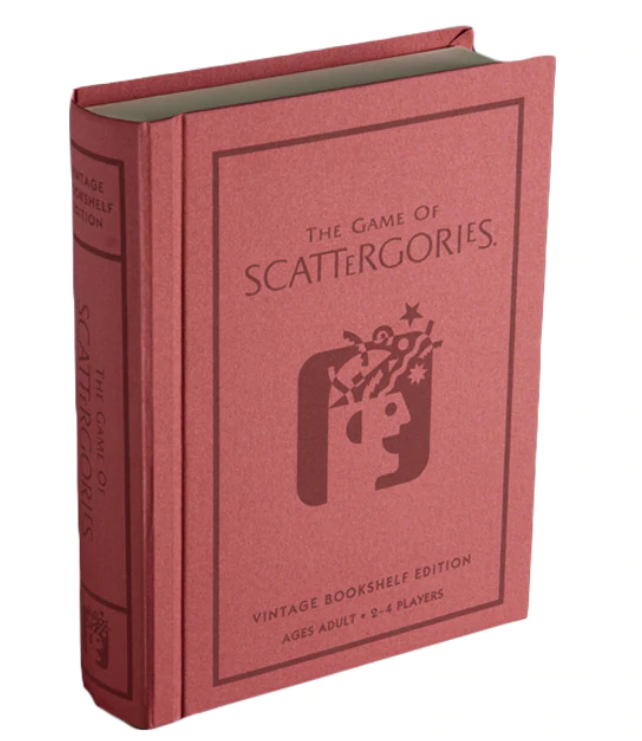 Scattergories | Vintage Bookshelf Edition