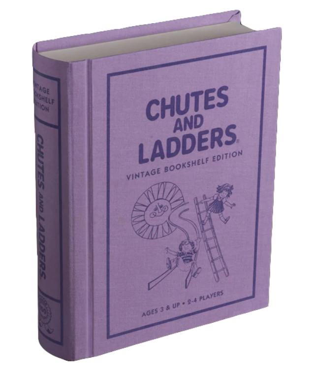 Chutes and Ladders | Vintage Bookshelf Edition