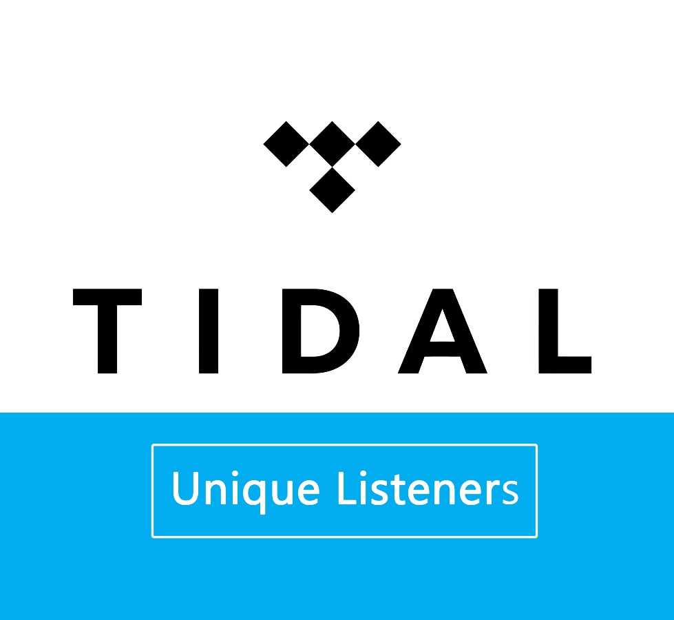 Tidal Unique Listeners ( 1K )