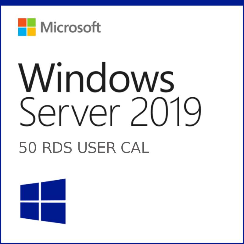 Windows Server 2019 Remote Desktop Services RDS 50 USER