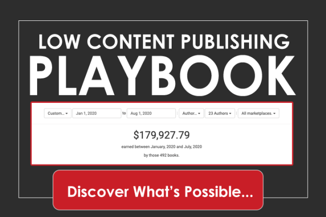 Low Content Publishing Playbook $197/Day