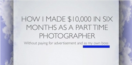 Photographer, Do You Want To Make $20,000 in your spare