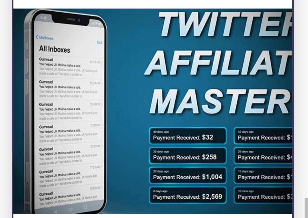 Twitter Affiliate Mastery by The Giver