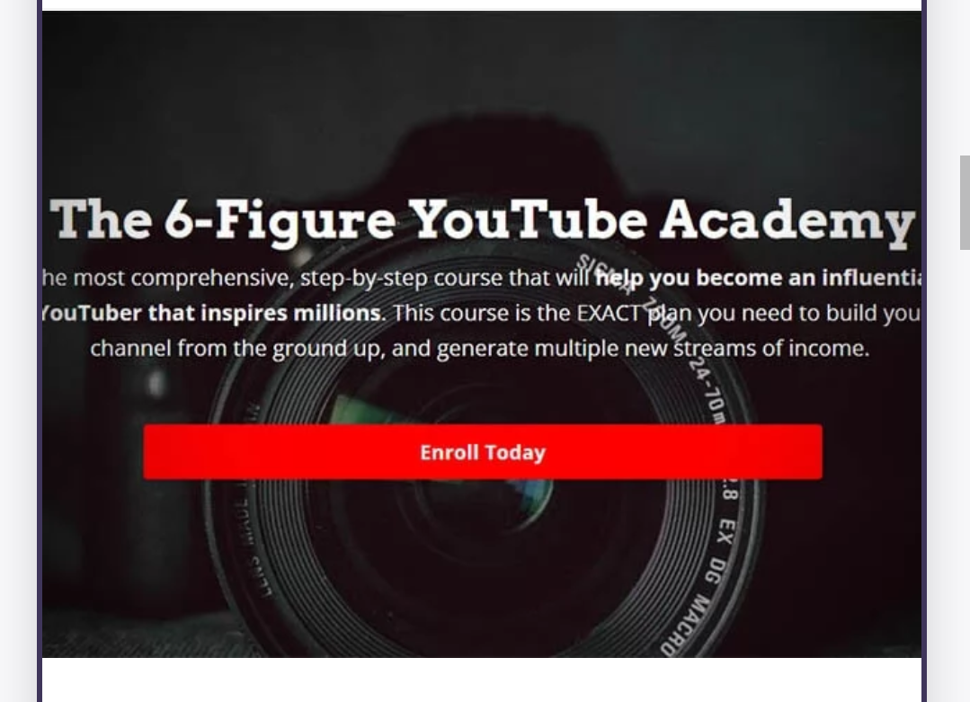The 6-Figure YouTube Academy