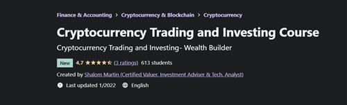 Cryptocurrency Trading And Investing Course
