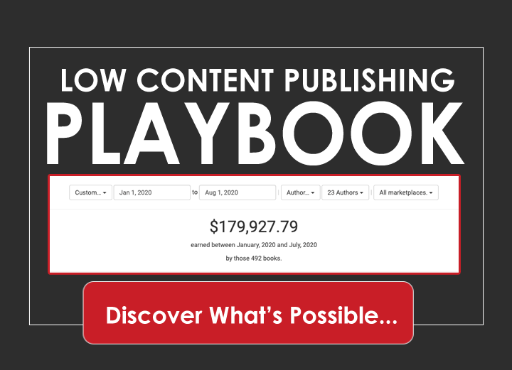 Low Content Publishing Playbook ($197)