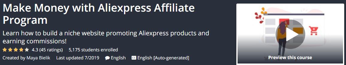 Make Money with Aliexpress Affiliate Program