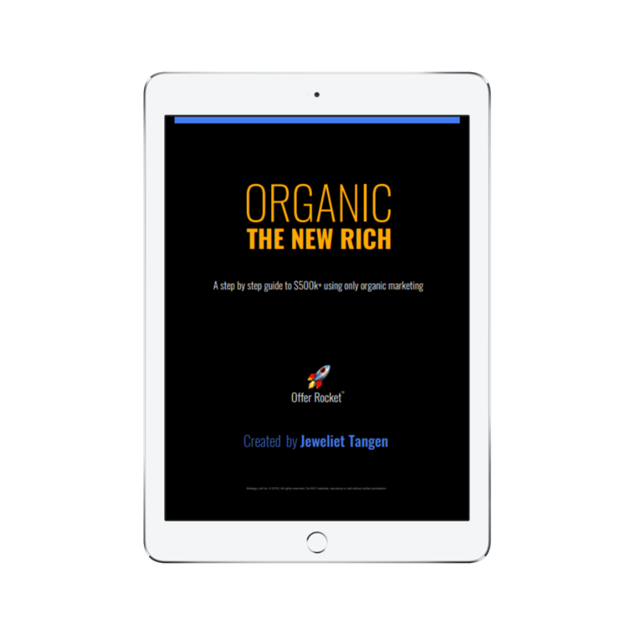 A Guide To $500k+ Using Only Organic Marketing