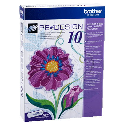 Brother PE Design 10 - For Windows - Life time License