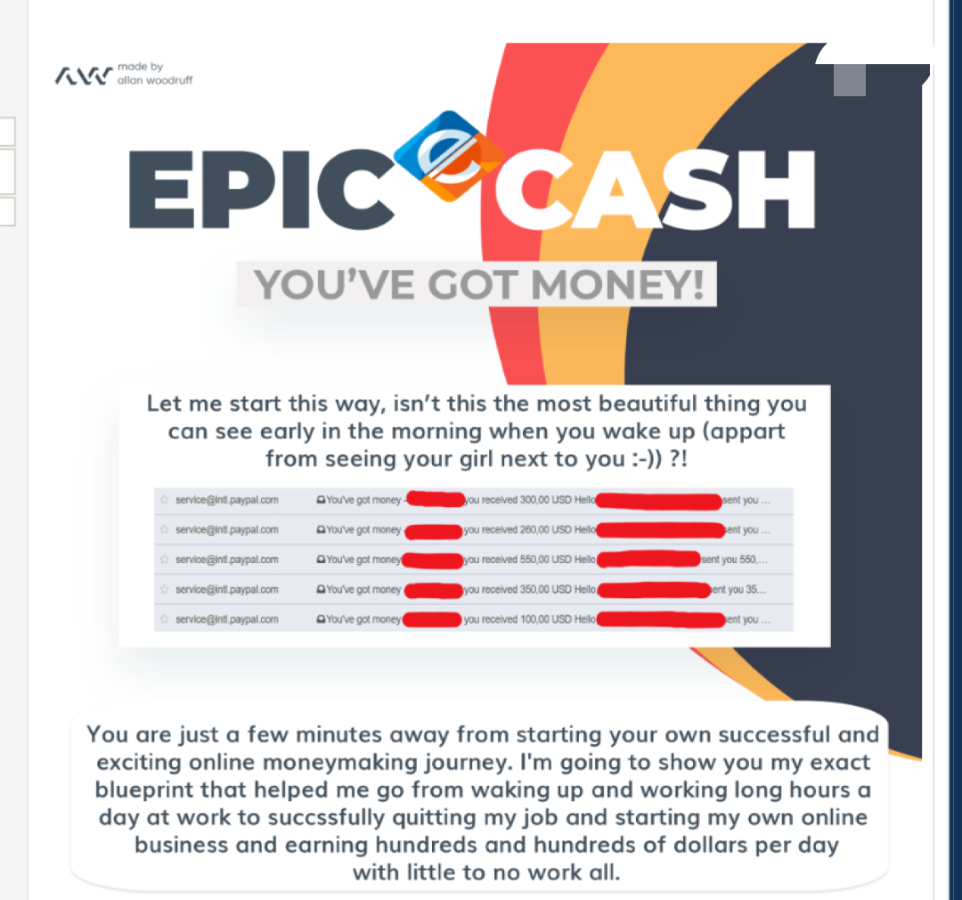 Epic Cash - $500 DAILY WITH PRIVATE METHOD!