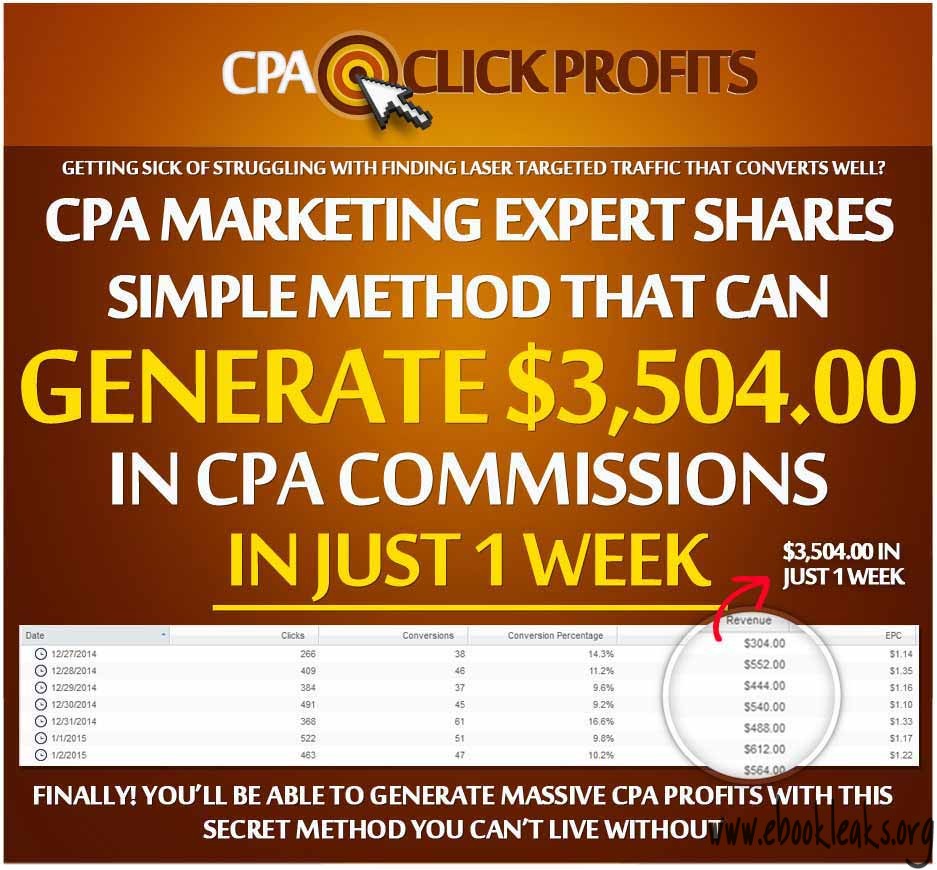 Earn Up To 3000 In ONE WEEK! - CPA Click Profits!
