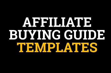 Affiliate Buying Guide Templates