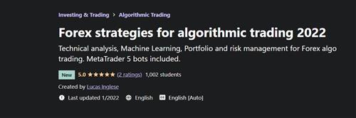 Lucas Inglese – Forex Strategies For Algorithmic T...