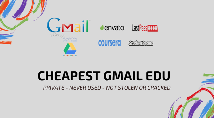 ✦ Gmail USA EDU Email Edu emails ✦