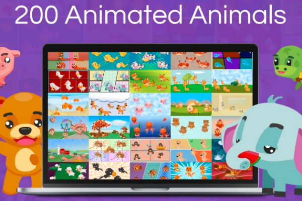 Get access to 40 animated animals motion graphics you c