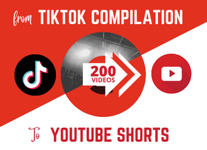200 TikTok Compilation Shorts Videos For YouTube