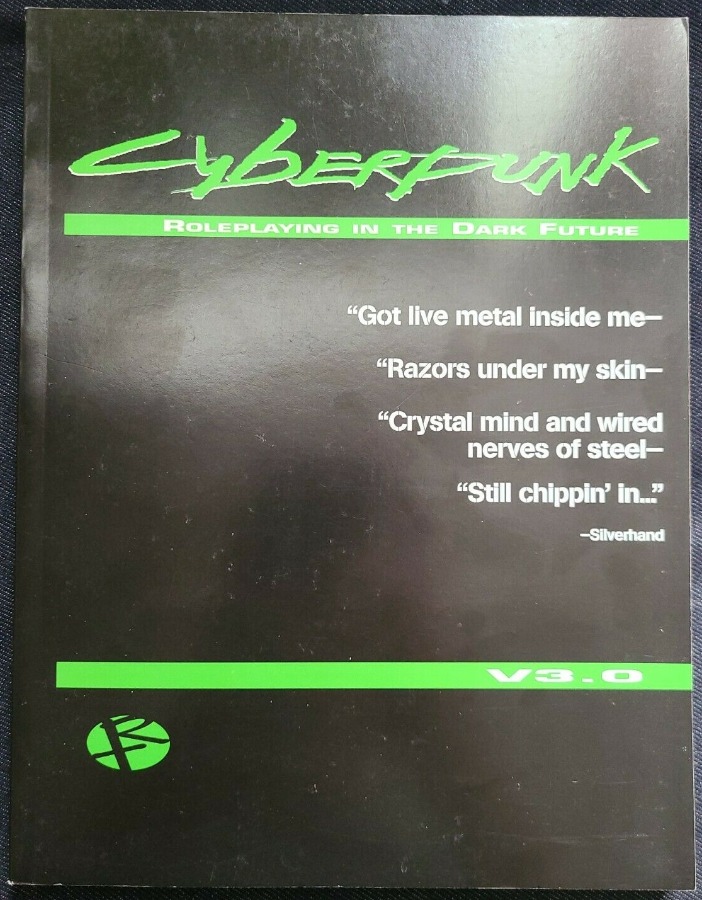 Cyberpunk 3.0 RPG Rulebook Talsorian Games 2005