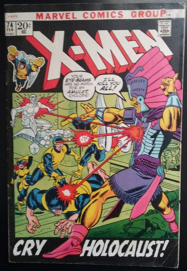 X-Men #74 Comic Book Low Grade Reader's Copy 1972