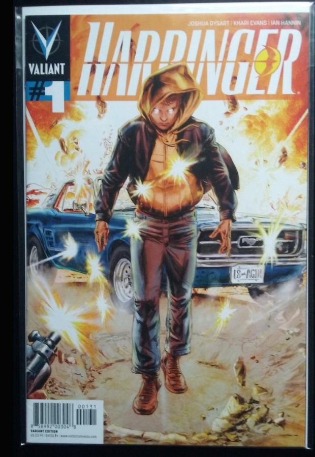 Harbinger #1 Comic Book Braithwaite 1:20 2012 Rare