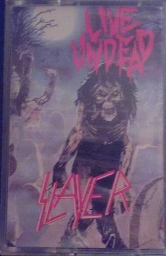 Slayer-Live Undead Cassette Tape Metal Blade 1987