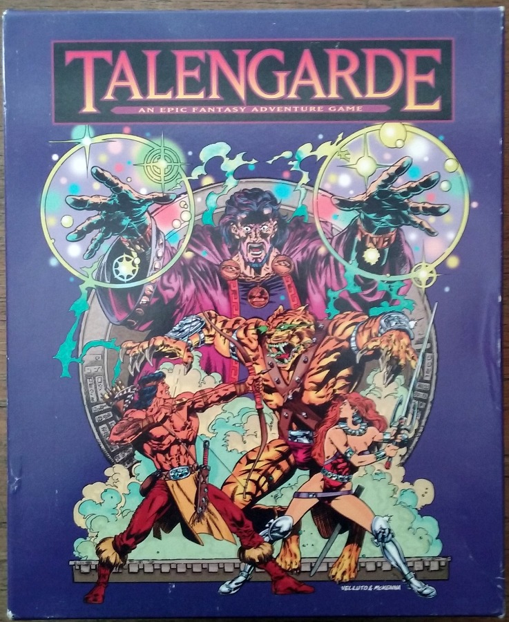 Talengarde RPG Boardgame Lightning Studios 1995 Rare