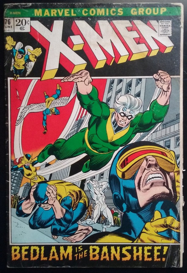 X-Men #76 Comic Book Low Grade Reader's Copy 1972