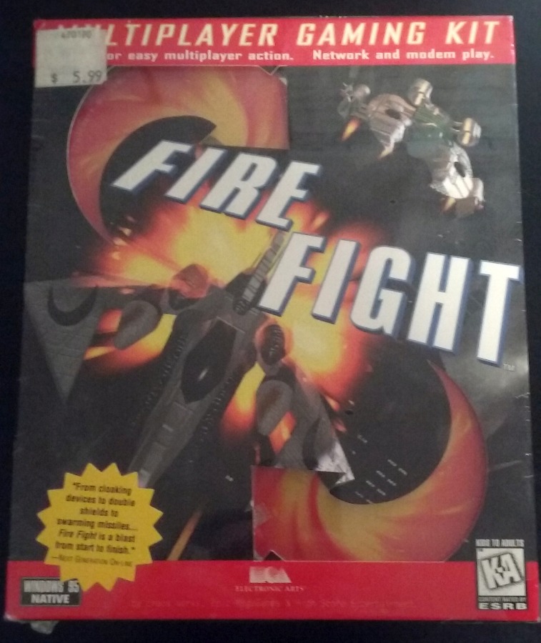 SEALED Fire Fight Electronic Arts 1996 Rare