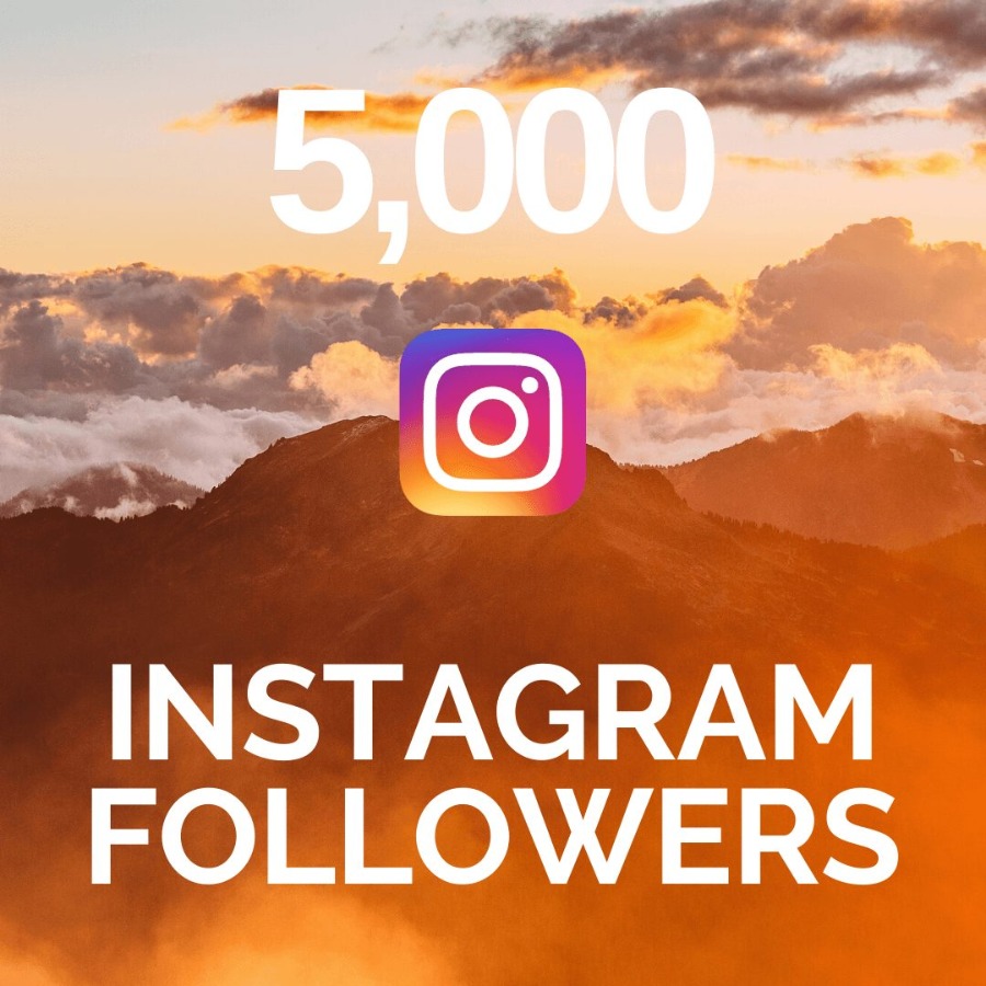 Instagram Followers [5k] [Refill Available]