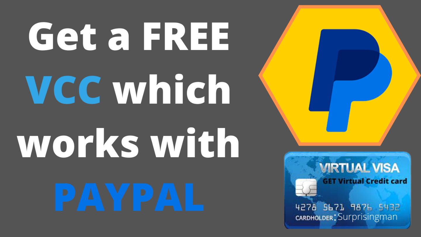 [E-BOOKS]Get a FREE VCC which works with PAYPAL