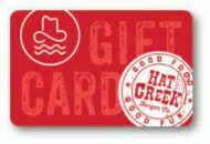 200$ Hat Creek Burgers GCards