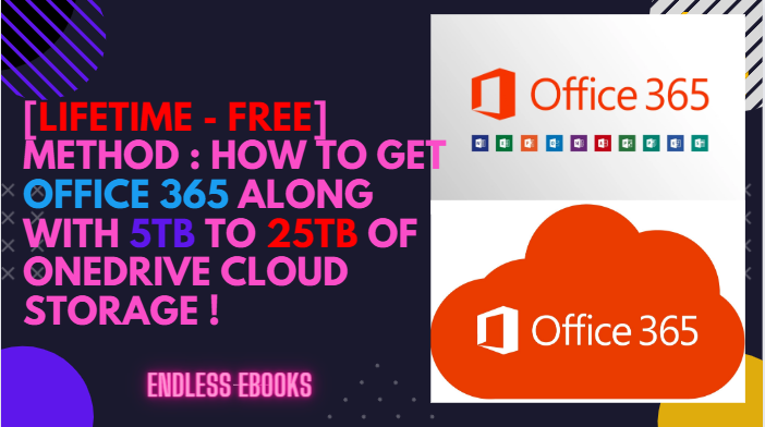 LIFETIME FREE How to get Office 365 (100% WORKS)