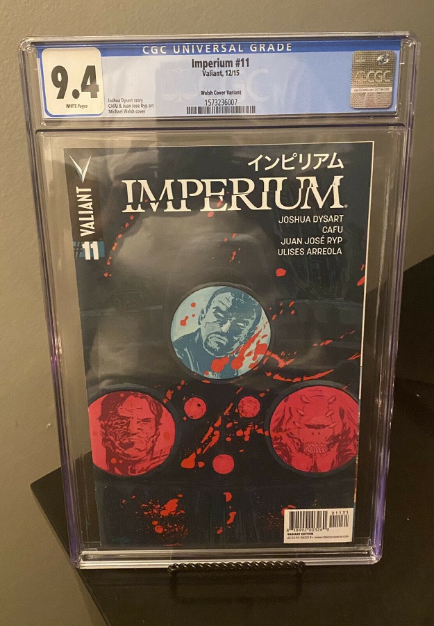 Imperium #11 Comic Book Walsh Variant CGC 9.4 Rare