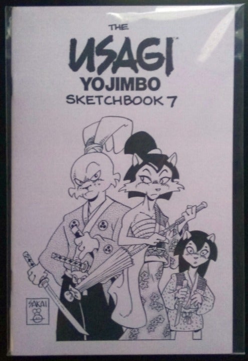 Usagi Yojimbo Sketchbook #7 Signed by Stan Sakai 2004