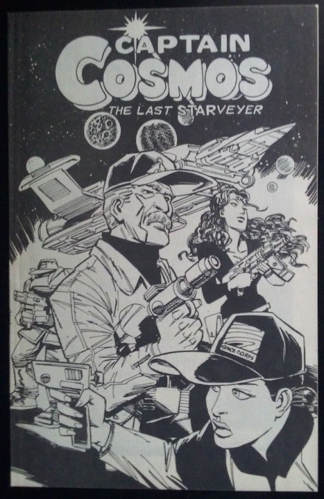 Captain Cosmos Comic Book The Last Starveyer Ashcan Ed.
