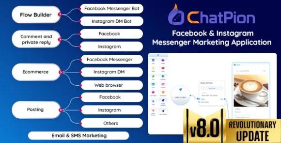 ChatPion v8.2.3 - Facebook & Instagram Chatbot
