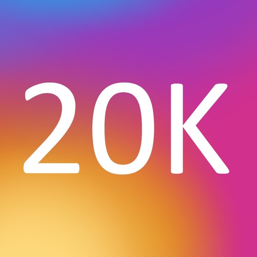 Instagram followers [20K]
