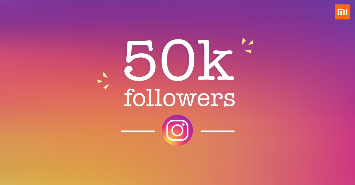 Instagram Followers [50K]