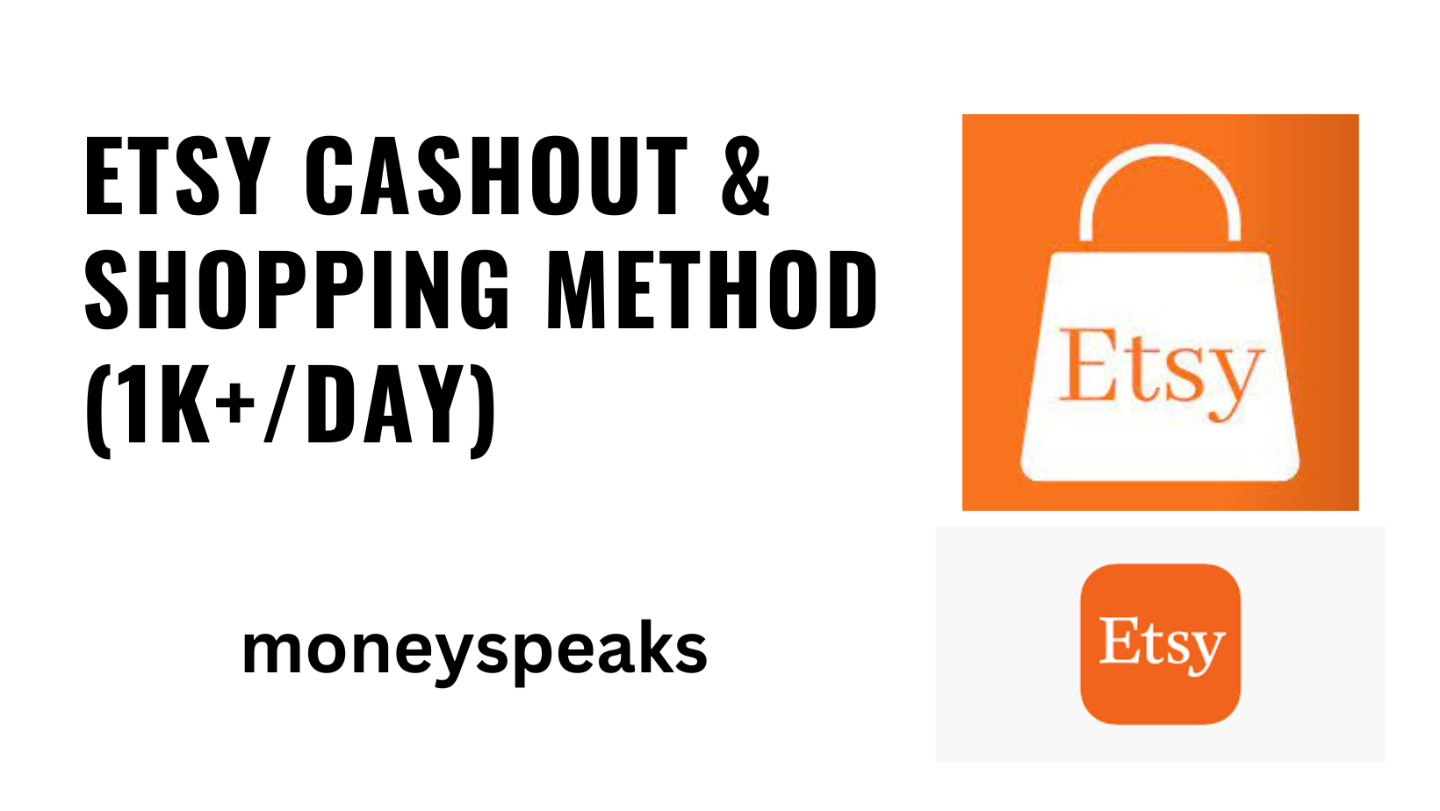 [E-Book] Etsy Cashout & Shopping Method ($1K+/Day)