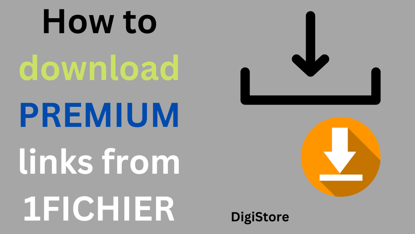 How to download PREMIUM links from 1FICHIER