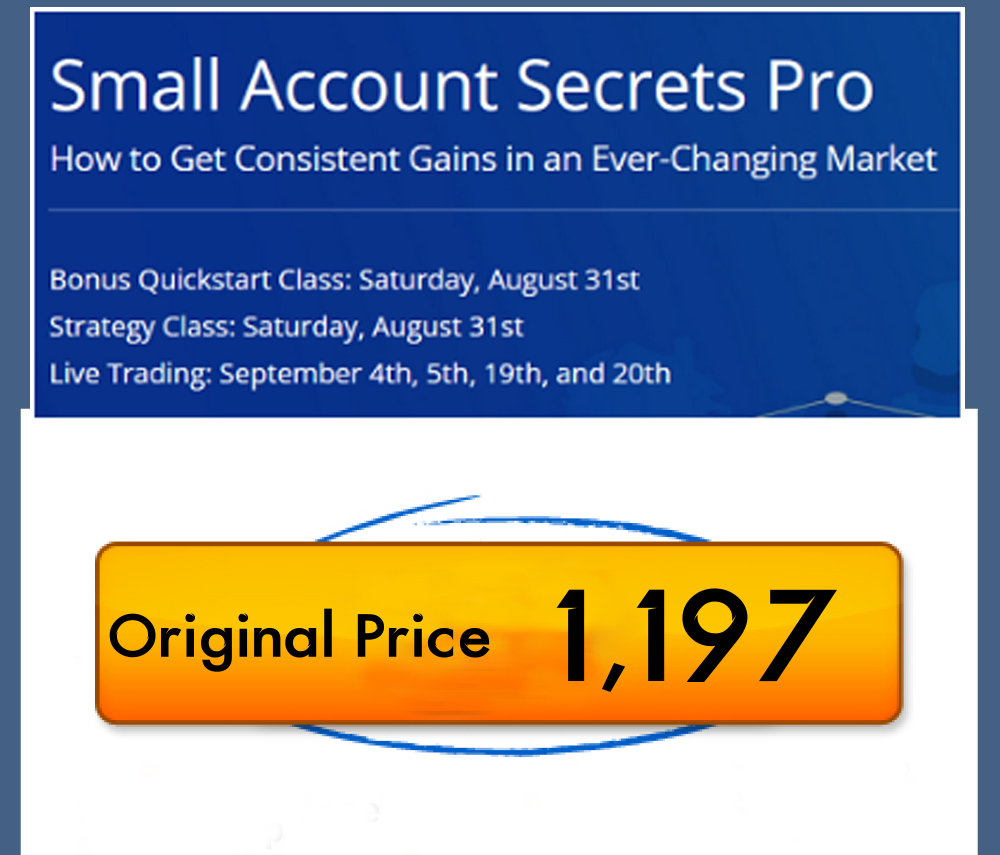 Simpler Trading - Small Accounts Secrets PRO $1,197