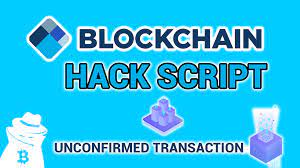 Unconfirmed blockchain transaction hack script