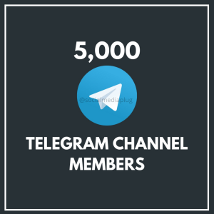 5000 Telegram Channel Members