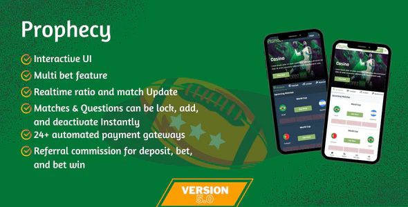 Prophecy v5.0.2 - An Online Betting Platform