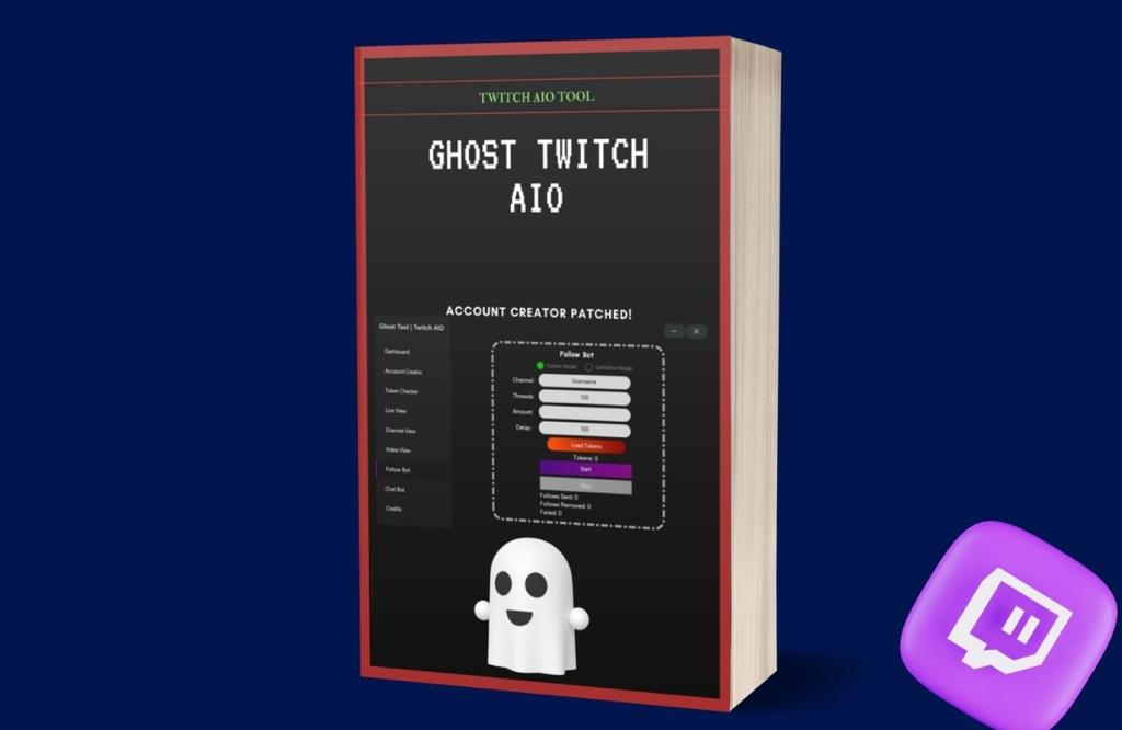 [GHOST AIO] -MULTIFUNCTIONAL TWITCH AIO TOOL