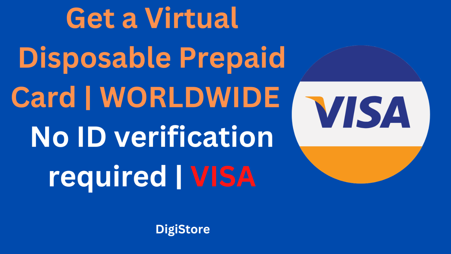 Virtual Disposable Prepaid Card