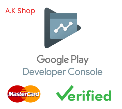 Google play console verified @ccount ✔️