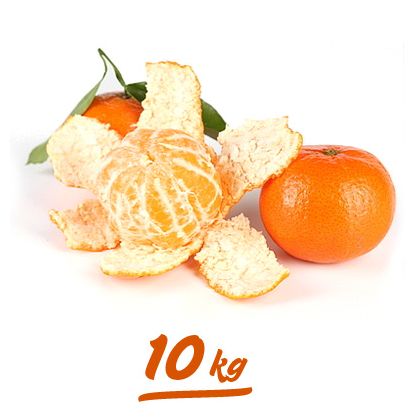 Caja de 10 Kilos de Naranjas mandarinas Clementinas