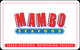 Mambo Seafood $50 GiftCard 2022